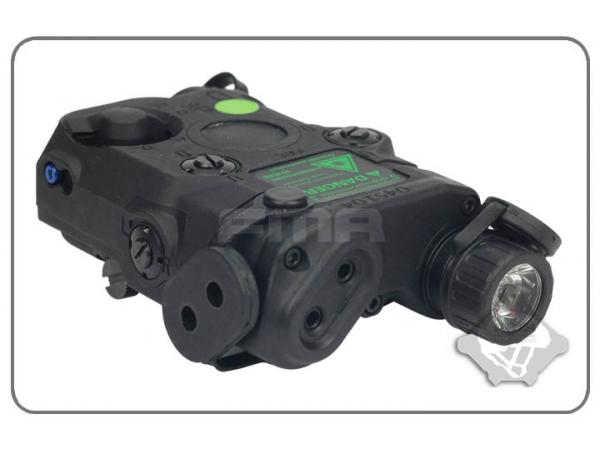 FMA PEQ-15 Upgrade Version LED White Light Green Laser with IR Lenses Black 