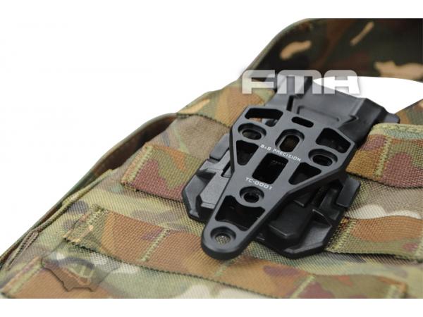 TAN FMA Trifecta connection auxiliary pouch for Molle TB1041 