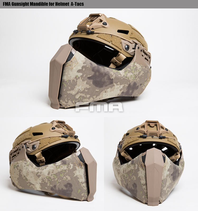 TB1304-DE DE Details about   FMA Gunsight Mandible For Helmet 
