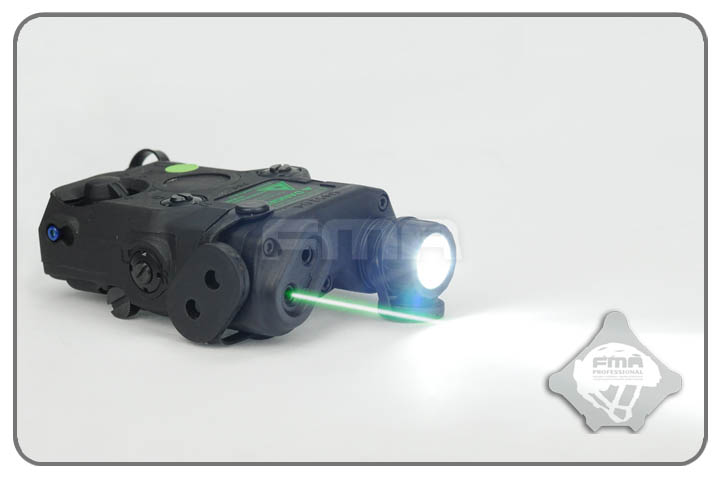 FMA PEQ LA5-C Upgrade Version LED White Light+Green Laser w/IR Lenses BK/DE/FG 