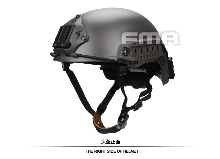 L/XL FMA Tactical Highlander Ballistic High Cut XP Helmet Airsoft Paintball 